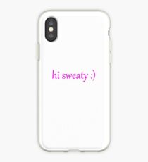hi sweaty :) iPhone Case