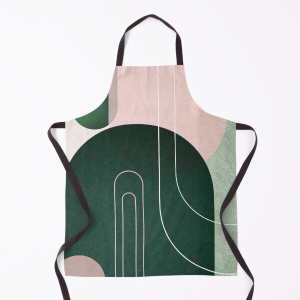 Item preview, Mid Century Arches in Pink and Green 3 designed and sold by UrbanEpiphany.