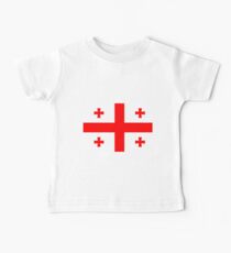 Flag of Georgia Baby Tee