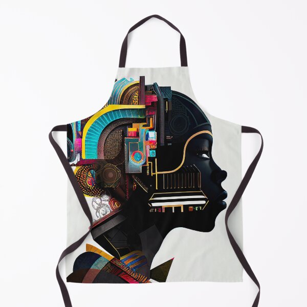 Item preview, Black Cyberpunk Women Geometric Pillows designed and sold by Dilematiccoma.
