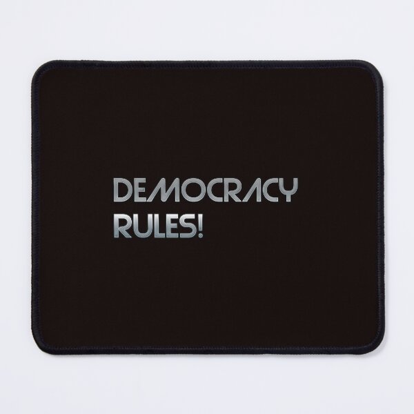 Item preview, Democracy Rules! designed and sold by Radicomics.