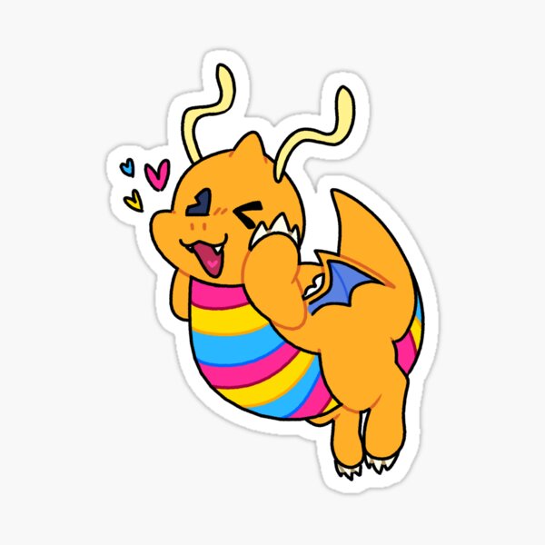 Dragaynite Pansexual Pride Dragon Sticker For Sale By Friskymcnugget Redbubble 5792