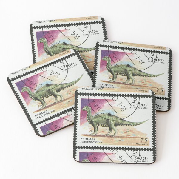 Item preview, Cuba Dinosaurio Sello Mussaurus designed and sold by 2AGoodHome.