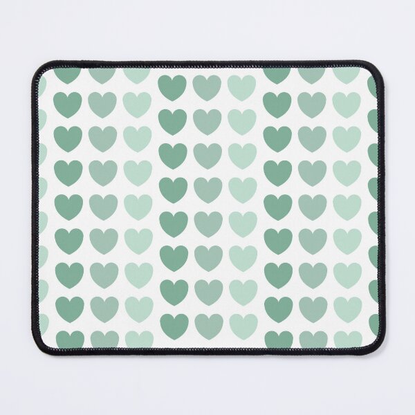 Item preview, 3 Hearts - teal (patterned) designed and sold by Lorelle Gifts.