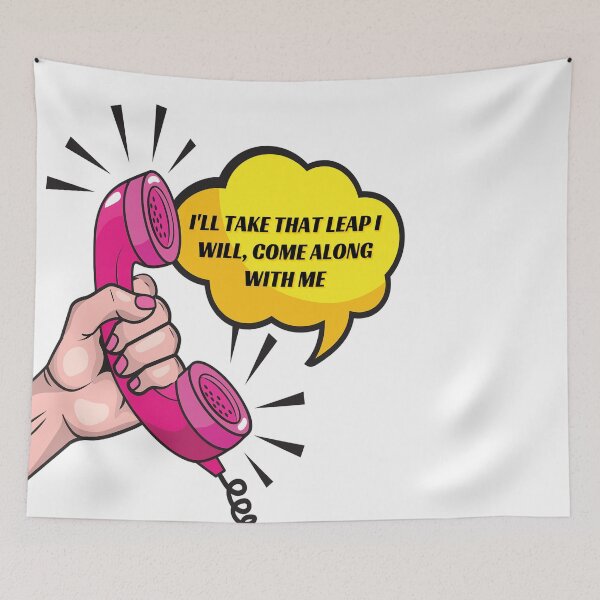 Item preview, I'll take that leap I will, Come along with me- Pop designed and sold by studioarchive.