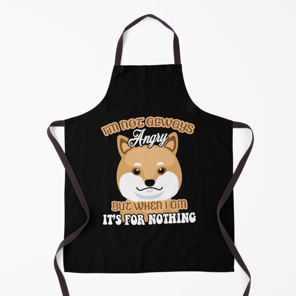 Item preview, Shiba Inu I'm Not Always Angry But When I'm It's For Nothing designed and sold by UnknownArtistt.
