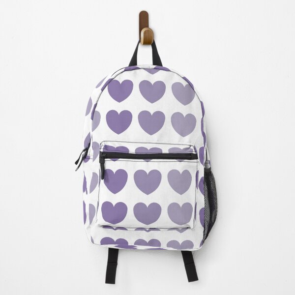 Item preview, 3 Hearts - purple (patterned) designed and sold by Lorelle Gifts.