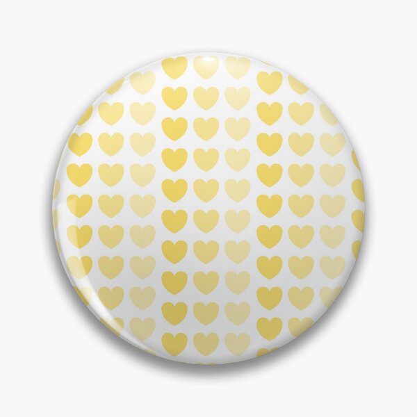 Item preview, 3 Hearts - yellow (patterned) designed and sold by Lorelle Gifts.