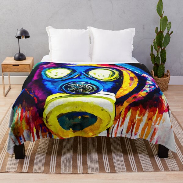 Item preview, Gas mask abstract art 2 designed and sold by shrolts.