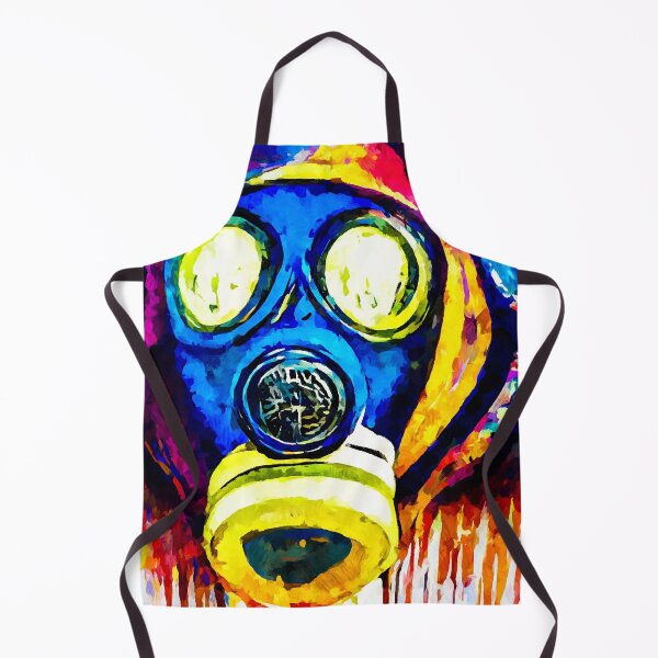Item preview, Gas mask abstract art 2 designed and sold by shrolts.