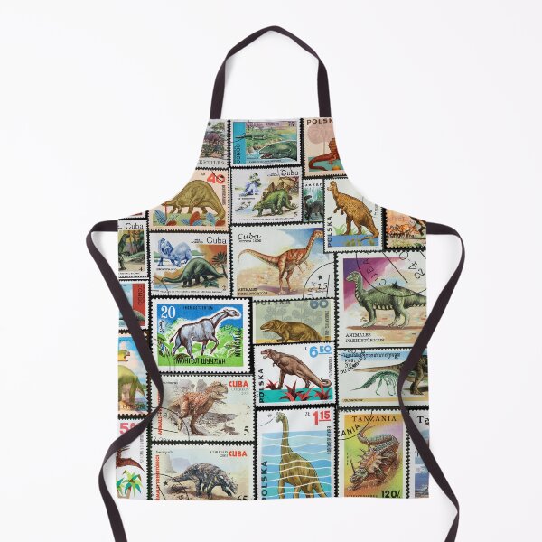 Item preview, Dinosaur Stamp collage designed and sold by 2AGoodHome.