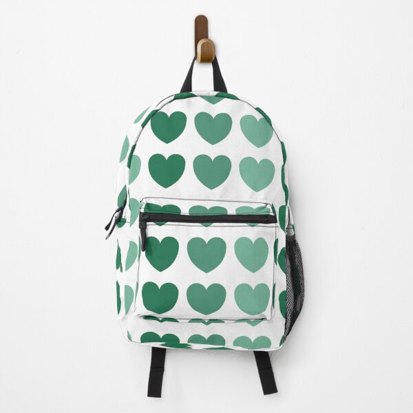 Item preview, 3 Hearts - green (patterned) designed and sold by Lorelle Gifts.