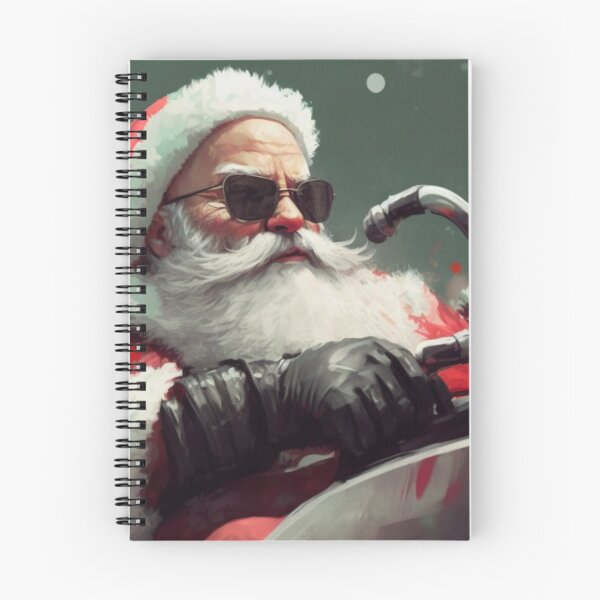Item preview, Santa is a wild hog. designed and sold by Midsized King.