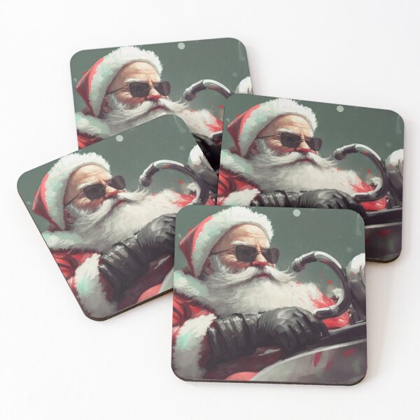 Item preview, Santa is a wild hog. designed and sold by Midsized King.