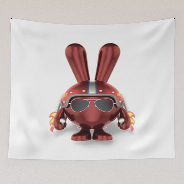 Item preview, NFT art toy "Rocket Red". designed and sold by ErisMerch.