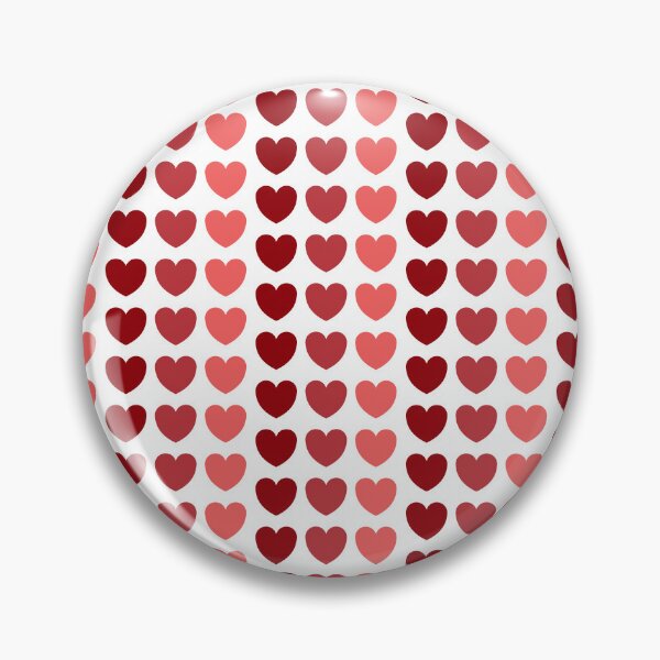 Item preview, 3 Hearts - red (patterned) designed and sold by Lorelle Gifts.