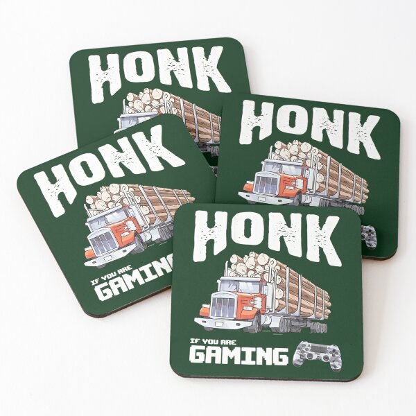 Item preview, HONK IF YOU ARE GAMING (TRUCKER GAMER) Cool   designed and sold by galvinitjeth.