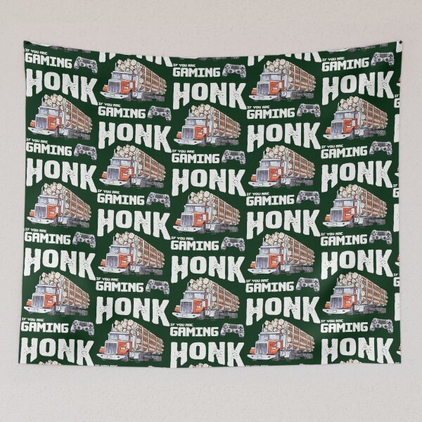 Item preview, HONK IF YOU ARE GAMING (TRUCKER GAMER) Cool   designed and sold by galvinitjeth.