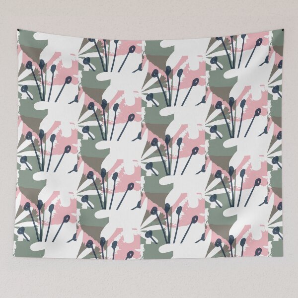 Item preview, floral abstract pattern designed and sold by shivanigautam.