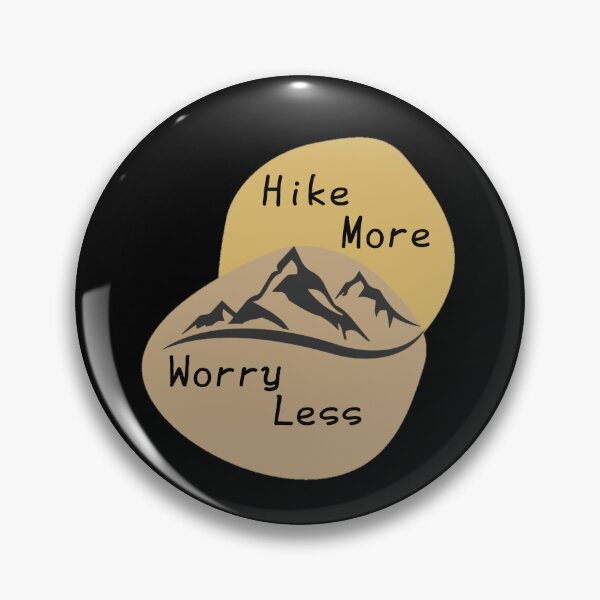 Item preview, Hike more worry less designed and sold by We Grow.