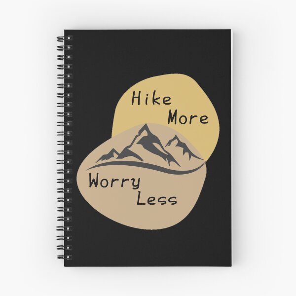 Item preview, Hike more worry less designed and sold by We Grow.