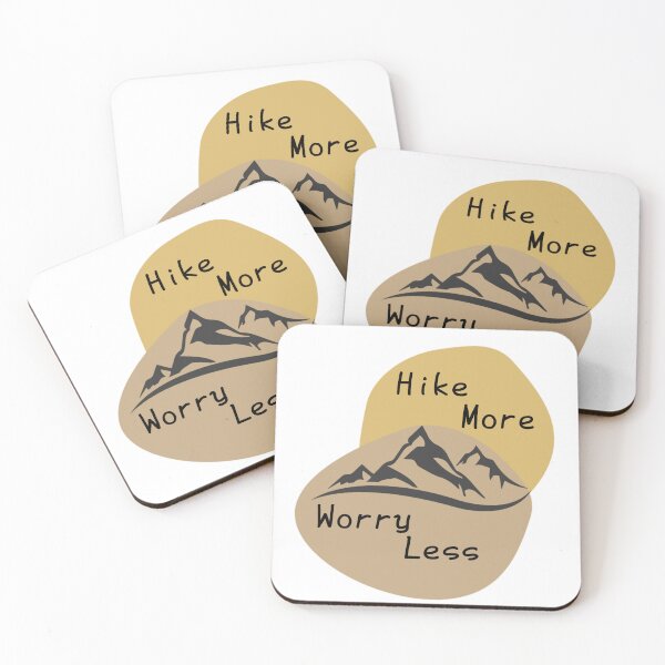 Item preview, Hike more worry less designed and sold by We Grow.