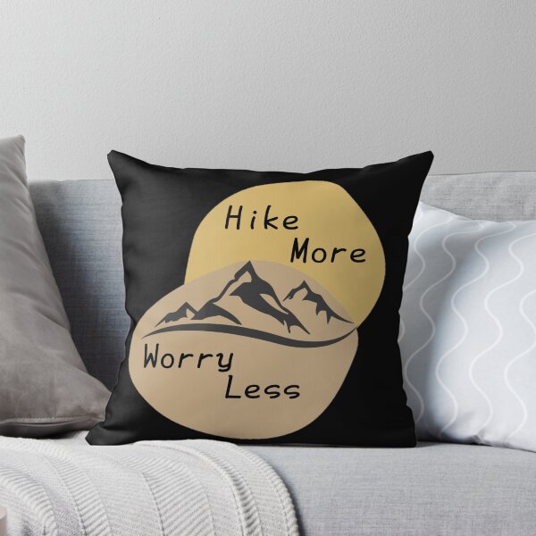 Item preview, Hike more worry less designed and sold by We Grow.