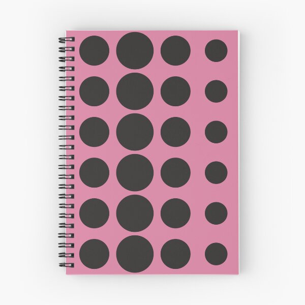 Item preview, Gradient Dots - pink and black designed and sold by JRP Design.