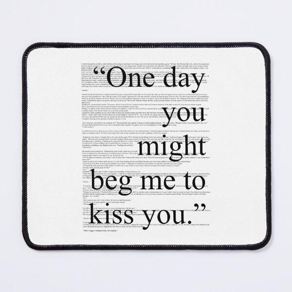 Item preview, Beg Me to Kiss You - KOTC  designed and sold by bookswithjulz.