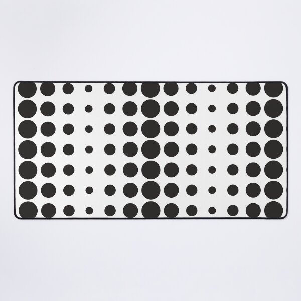 Item preview, Gradient Dots - white and black designed and sold by JRP Design.