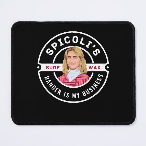 Item preview, Spicoli's Surf Wax - "Danger is my business" - vintage logo designed and sold by Primotees.