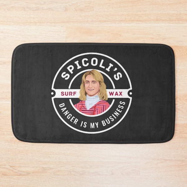 Item preview, Spicoli's Surf Wax - "Danger is my business" - vintage logo designed and sold by Primotees.