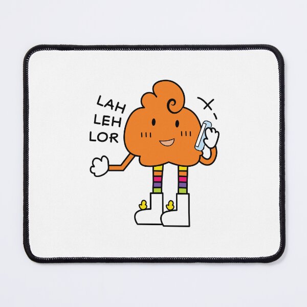 Item preview, "LAH, LEH, LOR!" - ORANGE TUFFY designed and sold by designertuffy.