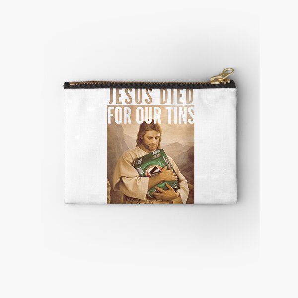 Item preview, Jesus Died For Our Tins   designed and sold by galvinitjeth.