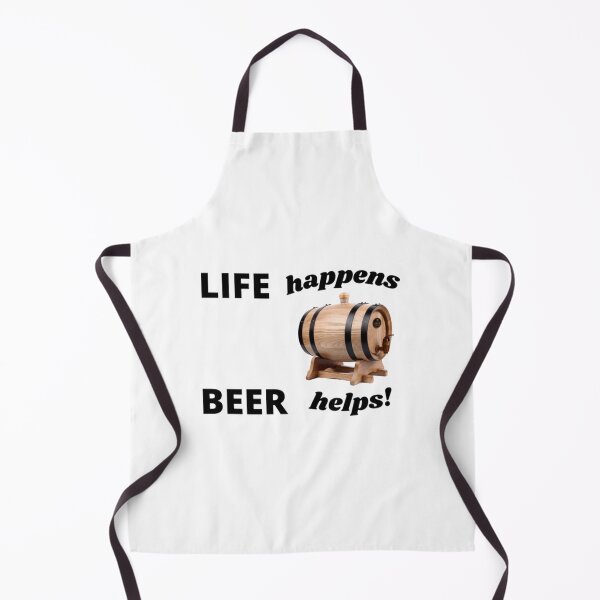 Item preview, LIFE happens BEER helps!   designed and sold by galvinitjeth.