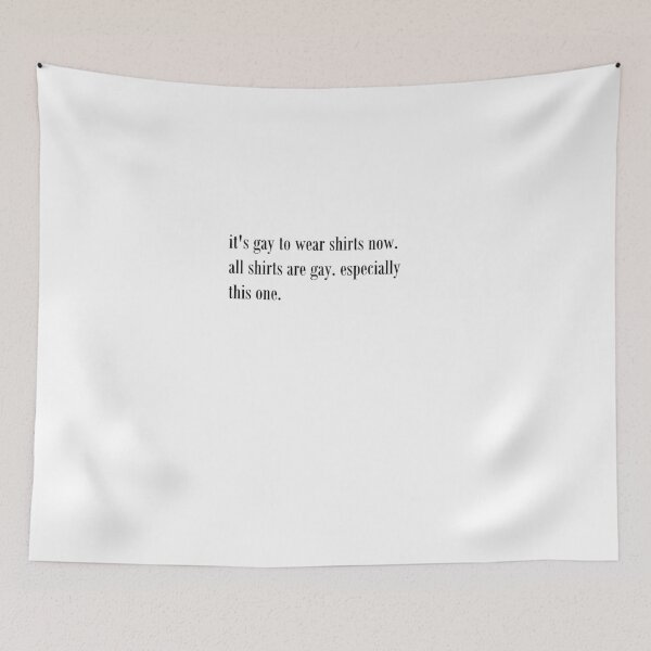 Item preview, Shirts are gay  designed and sold by HausofBeetus.