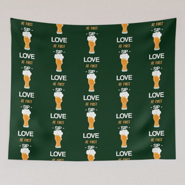 Item preview, Love at first sip - beer lover design   designed and sold by galvinitjeth.