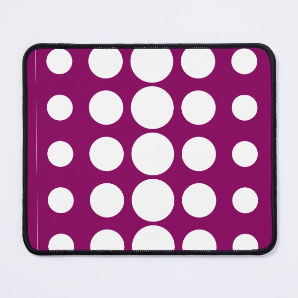 Item preview, Gradient Dots - burgundy and white designed and sold by JRP Design.