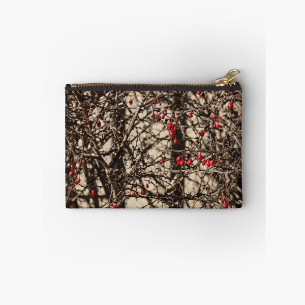Item preview, Thorny Patterns - Jewel Toned Berries by the Fence designed and sold by Georgia Mizuleva.