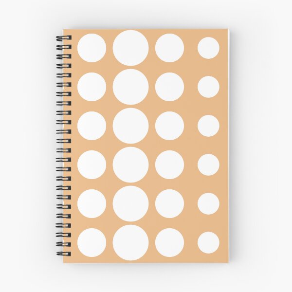 Item preview, Gradient Dots - peach and white designed and sold by JRP Design.