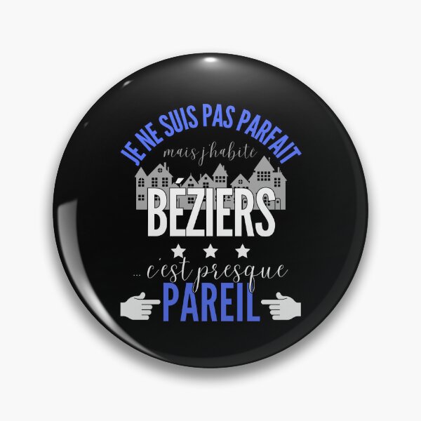 Item preview, Gift Man proud to live in Béziers designed and sold by RomualdGR.