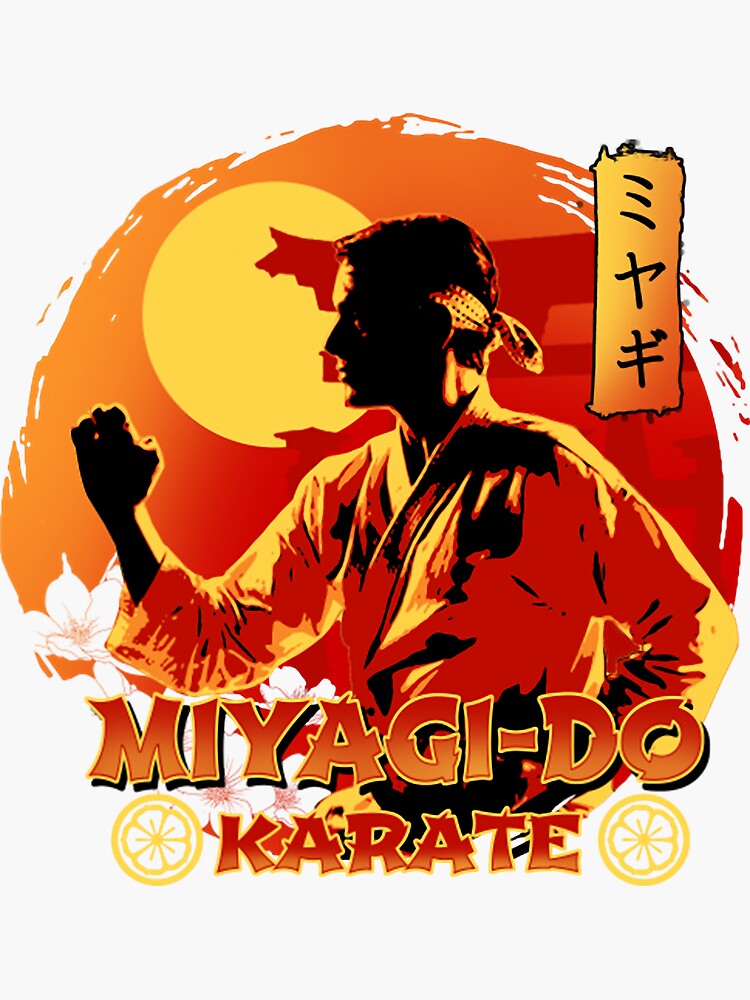 &ldquo;miyagi dojo&rdquo; Sticker for Sale by Kulupo-air | Redbubble