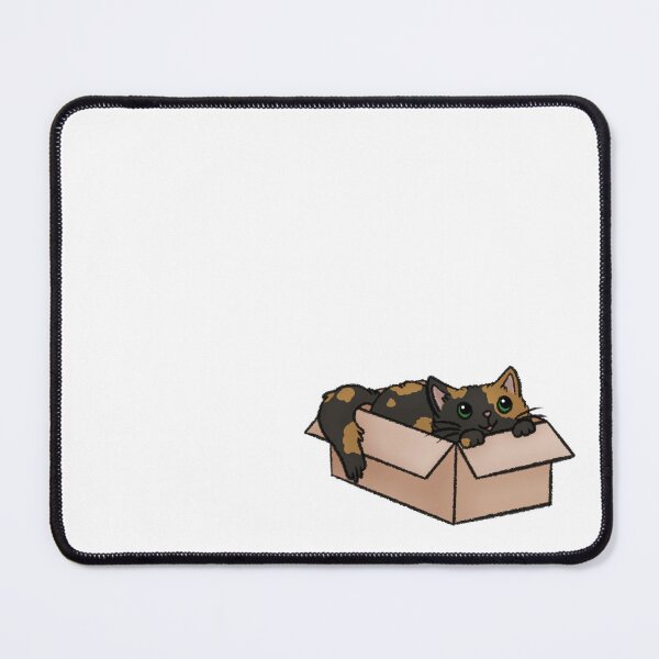 Item preview, Cute Tortie Cat In A Box designed and sold by Zephyr-Studio.