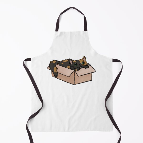 Item preview, Cute Tortie Cat In A Box designed and sold by Zephyr-Studio.