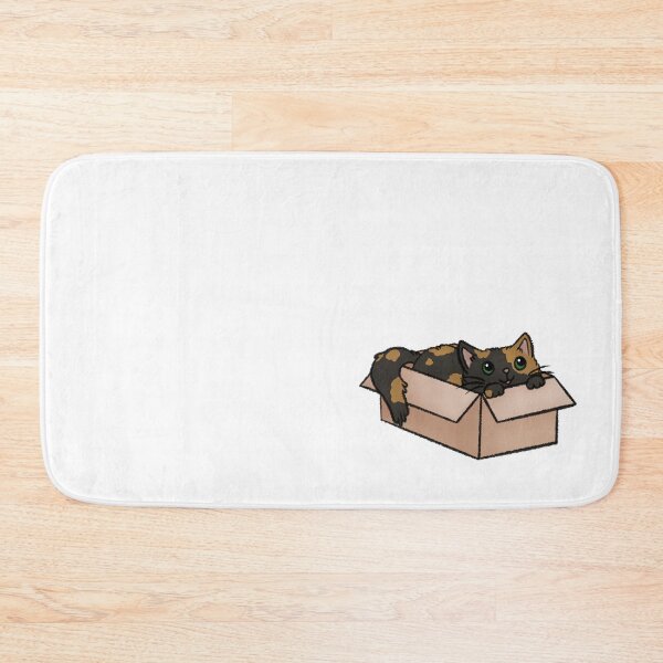 Item preview, Cute Tortie Cat In A Box designed and sold by Zephyr-Studio.
