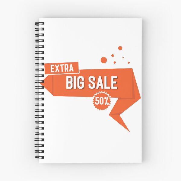 Item preview, unique design promo label tag extra big sale 50% designed and sold by satriyanto.