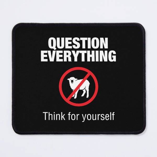 Item preview, Question Everything - Patriot Rebellion on Tyranny designed and sold by -Koleidescope.