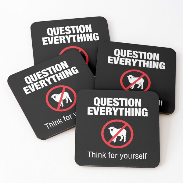 Item preview, Question Everything - Patriot Rebellion on Tyranny designed and sold by -Koleidescope.