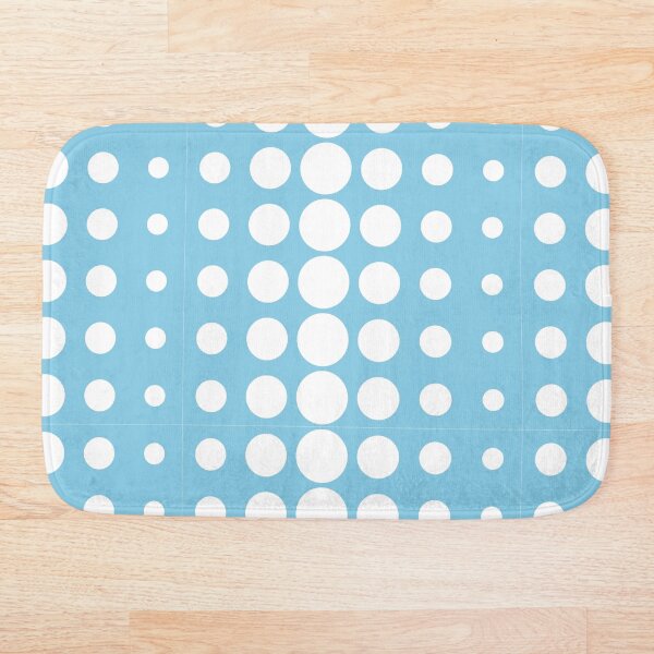Item preview, Gradient Dots - turquoise and white designed and sold by JRP Design.