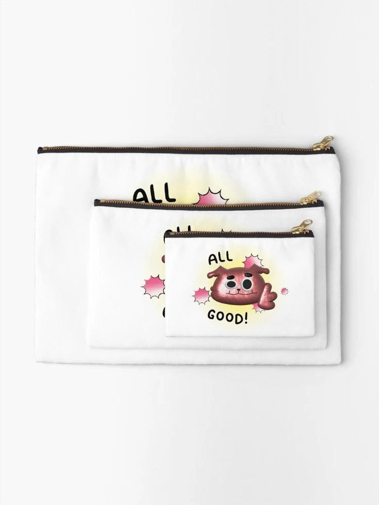Thumbnail 2 of 4, Zipper Pouch, All Good designed and sold by RisoandFriends.